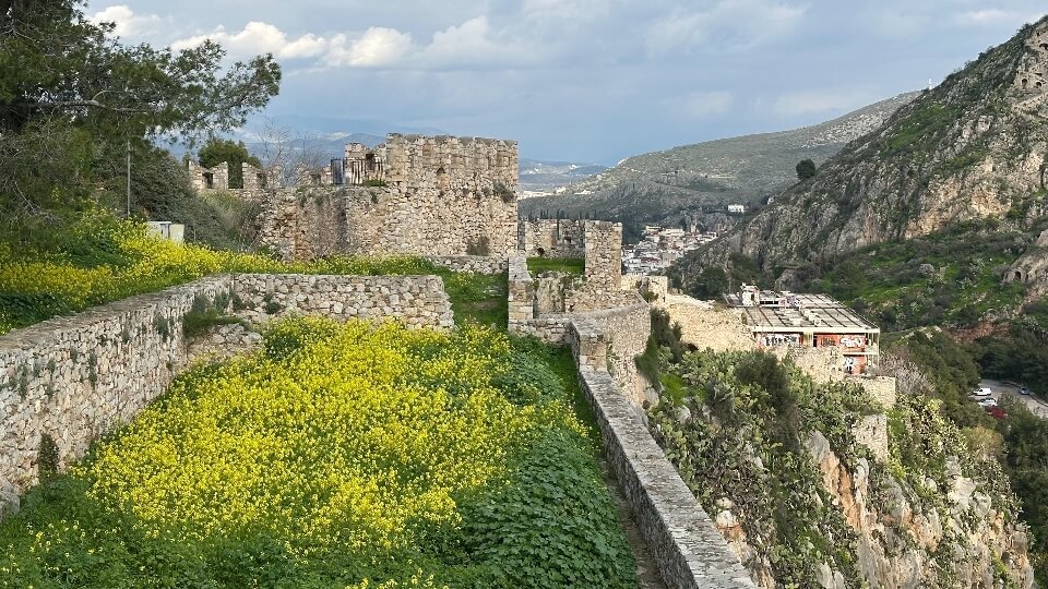 מצודת אקרונאפפליה (Akronauplía) נאפפליו פלופונז