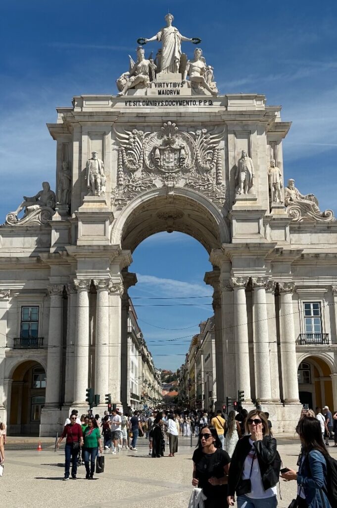 שער הניצחון - Rua Augusta Arch, שער אוגושטה ליסבון